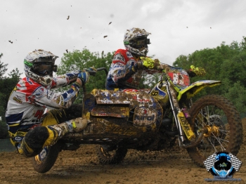 Willemsen/Beunk pakken podiumplaats in Duits Kampioenschap Zijspancros