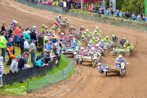 Willemsen/Bax pakken manchezege in GP zijspancross in Tsjechie