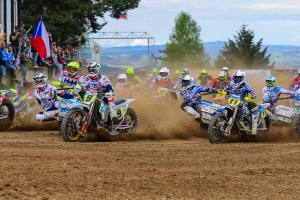 Willemsen/Bax pakken manchezege in GP zijspancross in Tsjechie