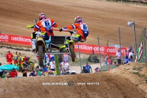 Willemsen/Bax spelen belangrijke rol in Sidecarcross of Nations - Willemsen/Bax spelen belangrijke rol in overwinning Team Nederland in Sidecarcross of Nations